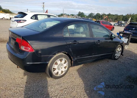 2008 Honda Civic Lx из США, поврежденный, VIN 2HGFA16598H315744